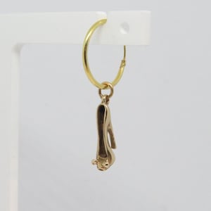 Vintage 9ct Gold Stiletto Shoe Charm, Vintage Gold Charm, Gold Charm Pendant, Gold Charm Earrings, Shoe Lover Gift, Vintage Gold Jewellery