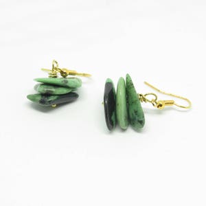 Jade Earrings, Jade Stack, Jade Jewellery, Jade Jewelry, Drop Earrings, Green Earrings, Gemstone Earrings, Gemstone Jewellery, Green Jade