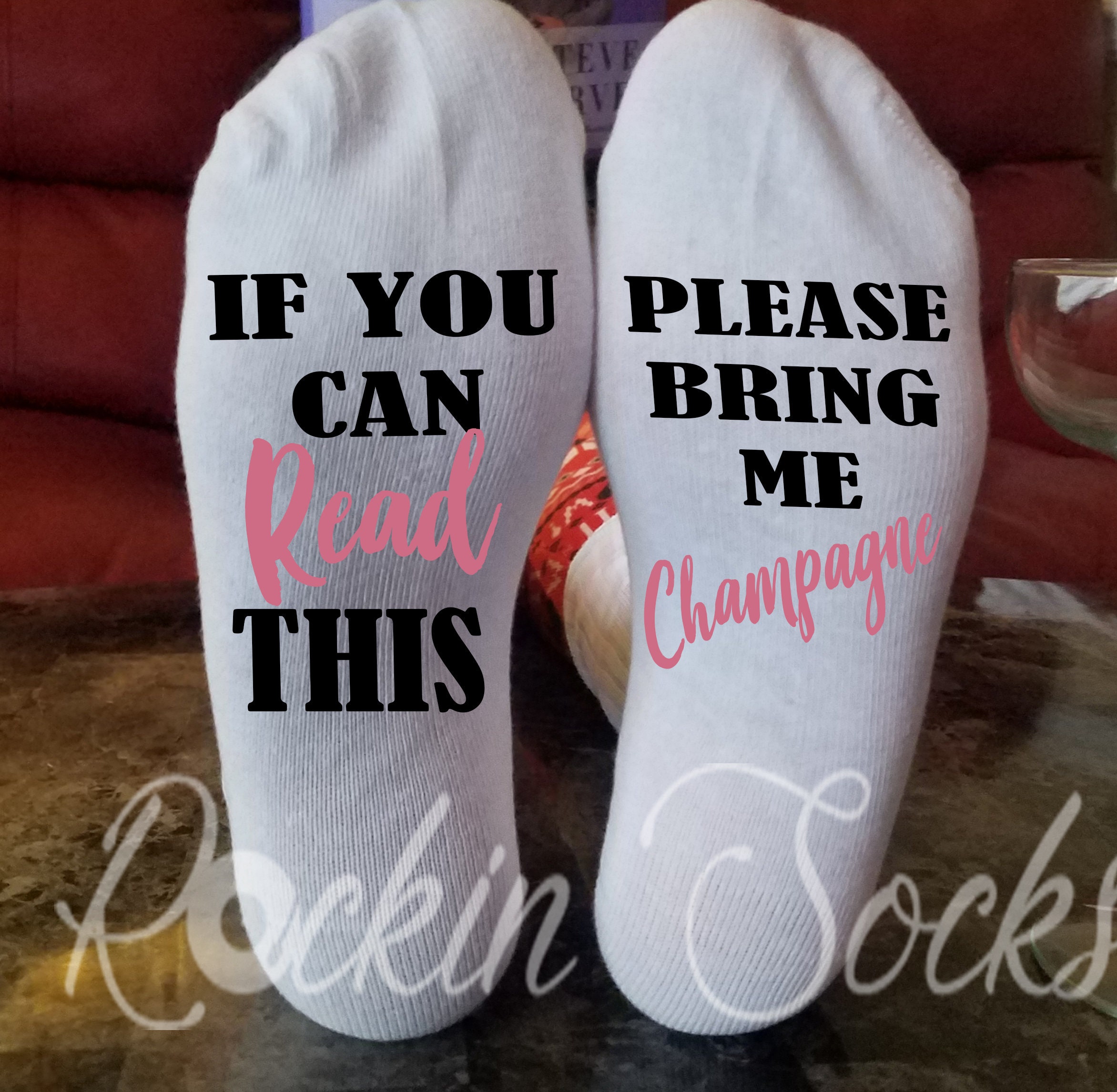Champagne Socks - Etsy Champagne Socks - Etsy