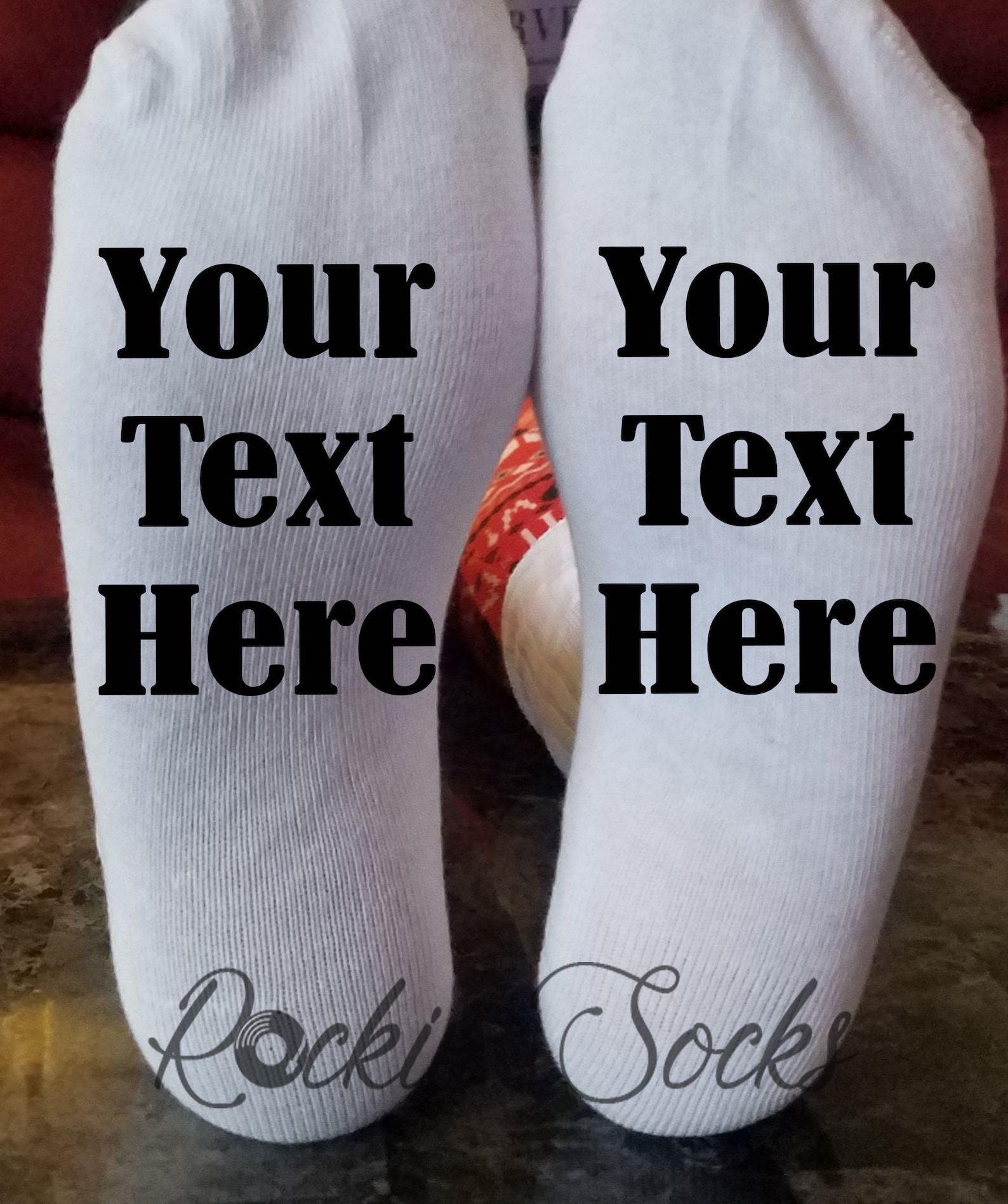 Personalized Socks Custom Socks Custom Women's Socks Etsy