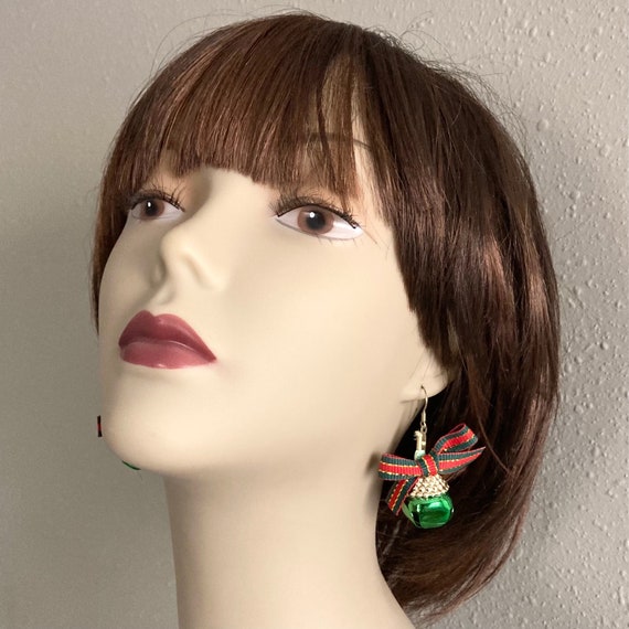 Vintage holiday earrings. - image 4