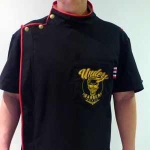 Uniforme de barbier personnalisé