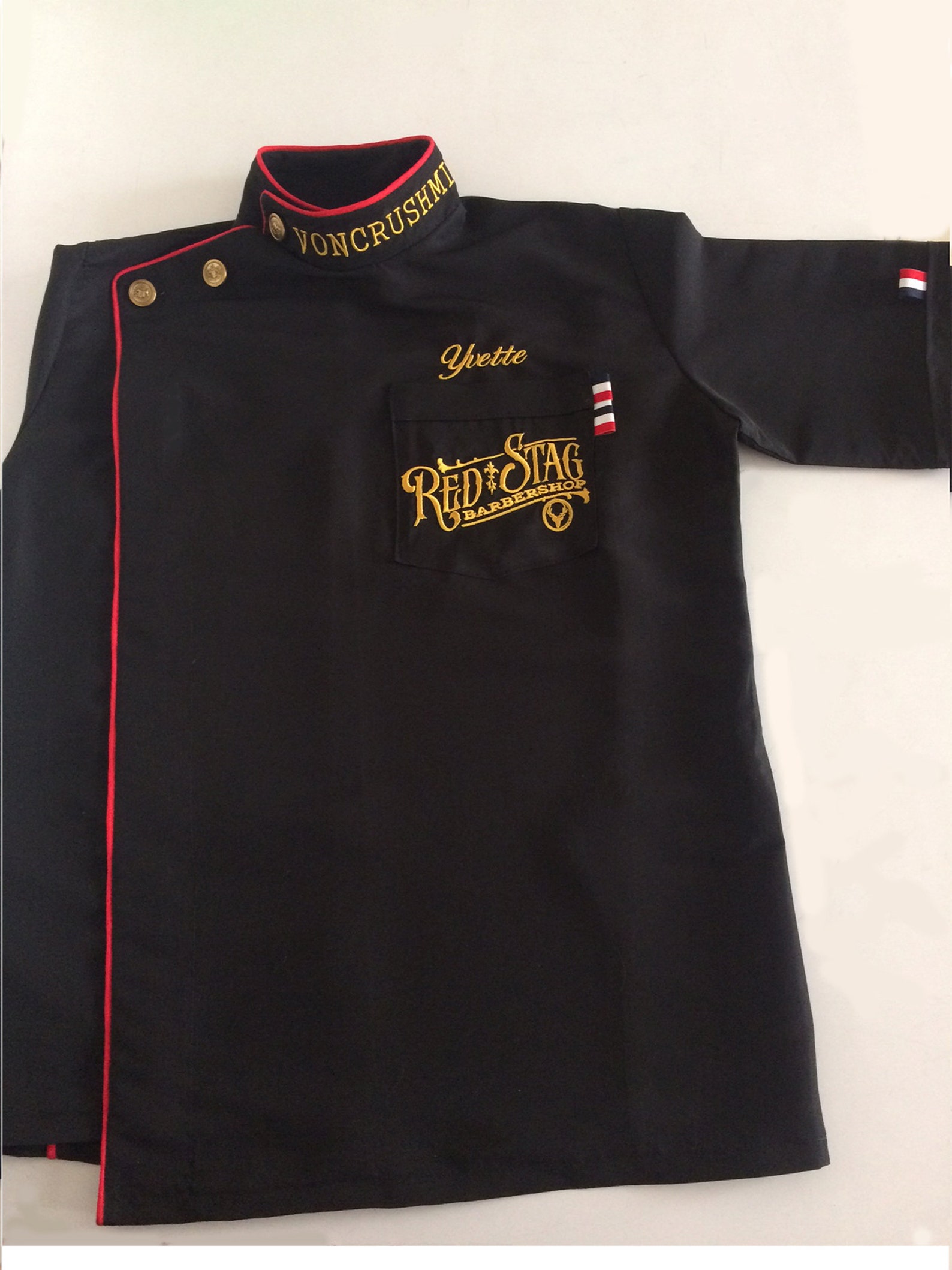 Custom Barber Smock Etsy