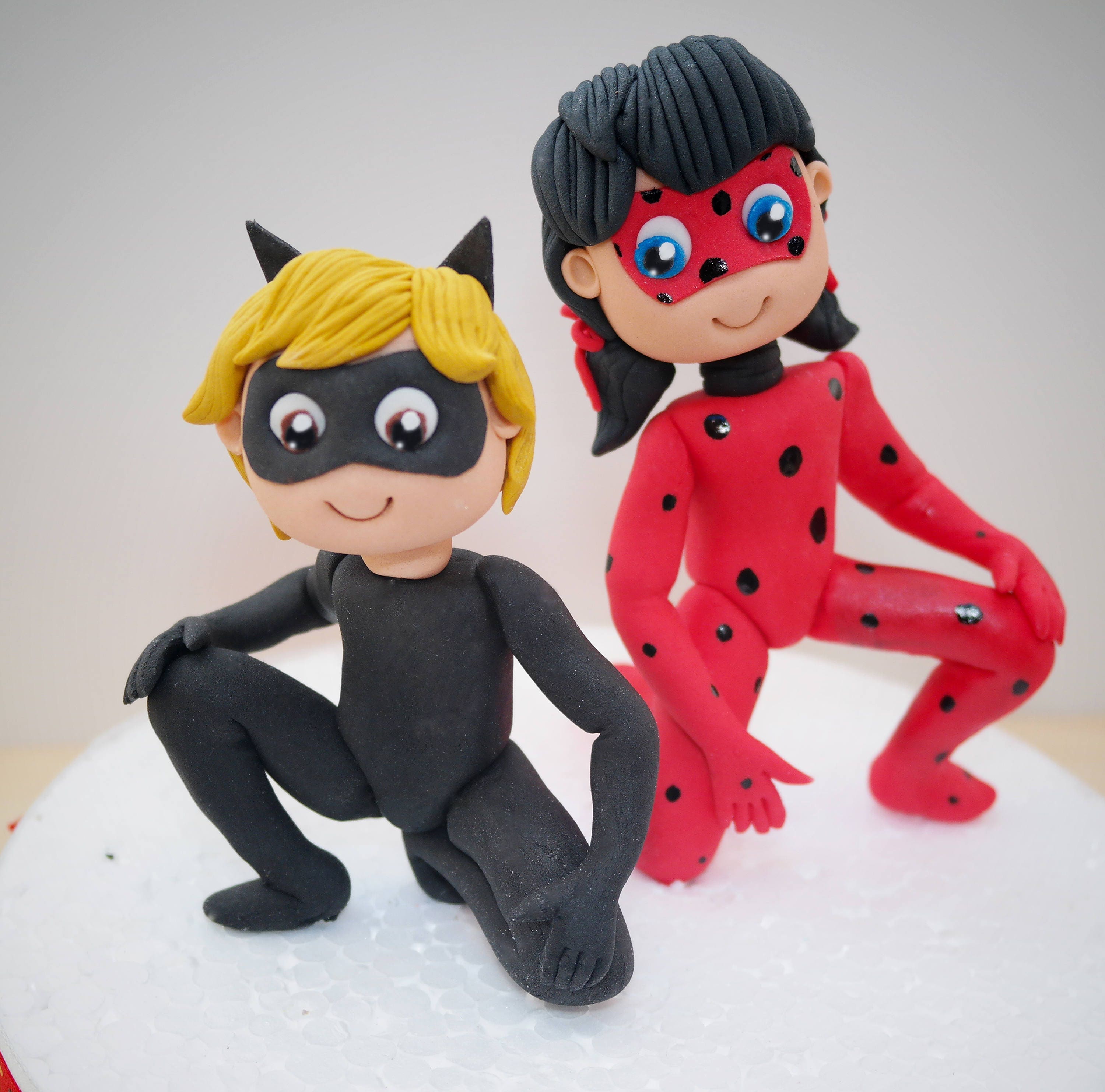 Miraculous Ladybug cake topper Cat-black cake topper | Etsy