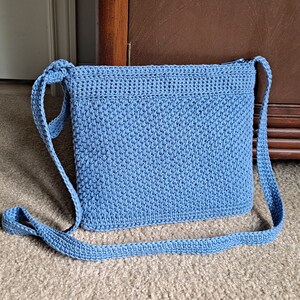 Crochet purse, shoulder bag, crossbody bag, handmade, one of a kind