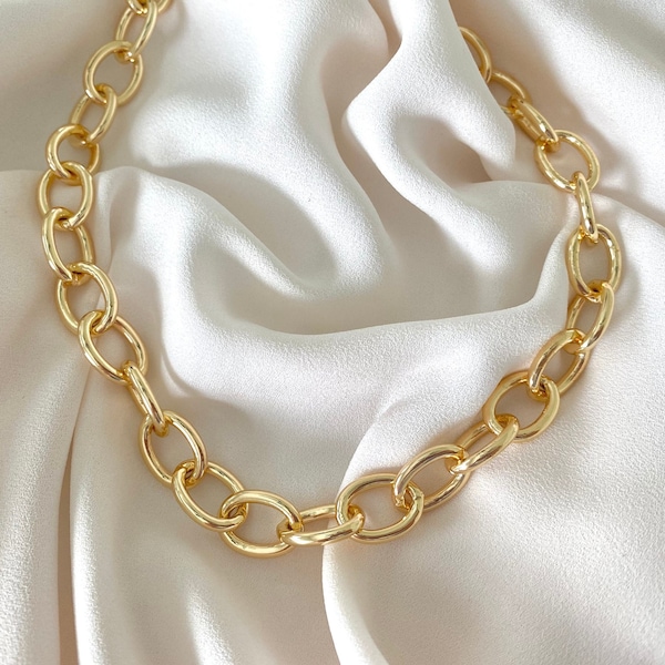 Big Gold Necklace