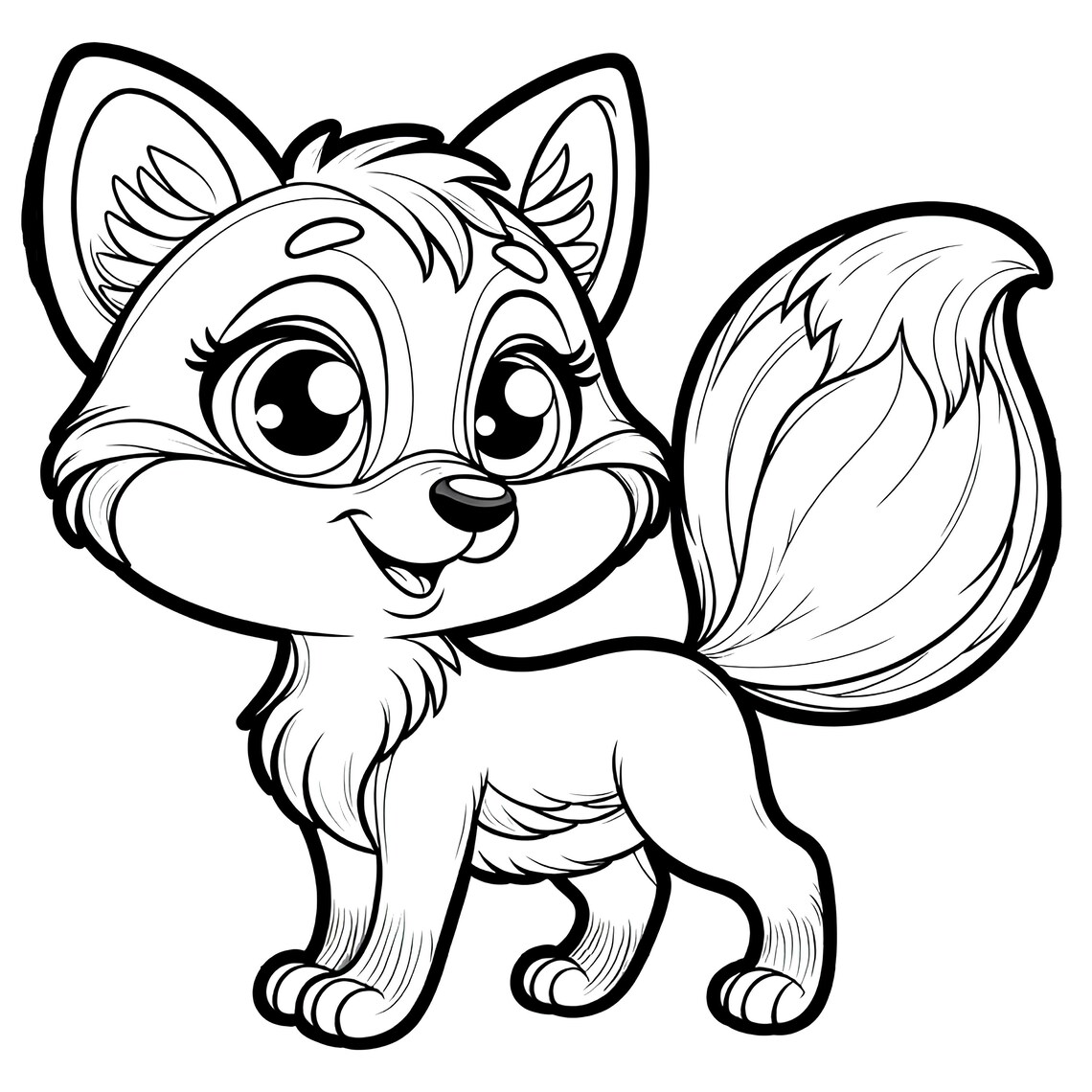 50 Animal Coloring Pages for Kids (digital Download) - Etsy