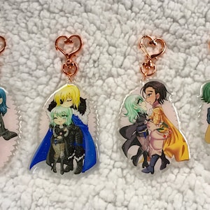 Fire Emblem: Three Houses F!Byleth Pairing Charms [DISCOUNTED]