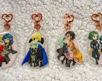 Fire Emblem: Three Houses F!Byleth Pairing Charms [DISCOUNTED]