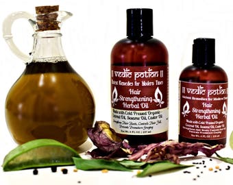 Vedic Potion “Nourish and Strengthen” Herbal Hair Oils