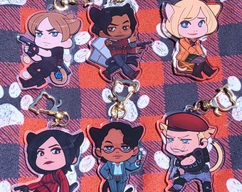 Re4 kitty charms