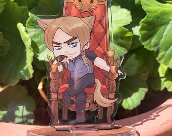 5 inch acrylaat Leon Standee