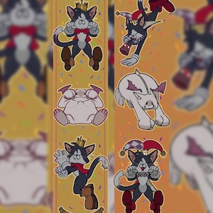 Cait Sith Keychain - Etsy