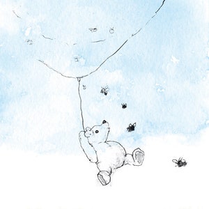 A6-wenskaart — Winnie de Poeh #1