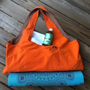 Yoga and Yoga Mat Bag Pattern 