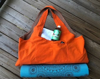 etsy yoga bag