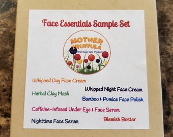 Gift & Sample Sets I Face Essentials Sample Set I All-Purpose Sample Set I All-Natural I Trial-Size