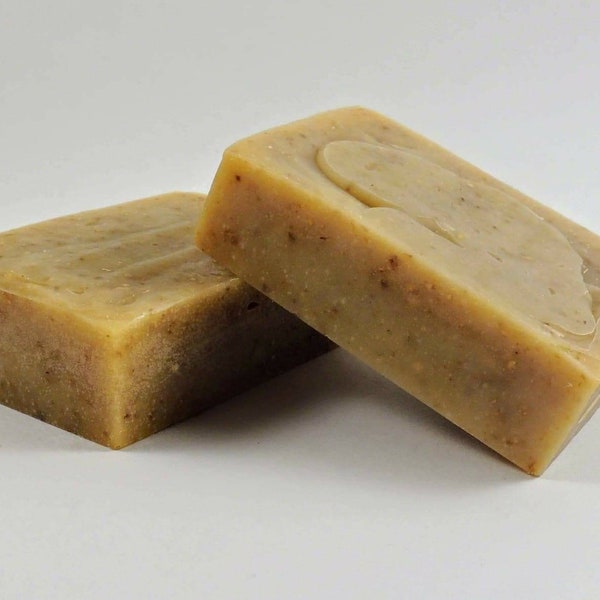 Mango Butter Bar Soap | Clove Essential Oil | Oatmeal Exfoliation | All Natural | No Soy | No Canola | Mother Truffula l Cold Processed