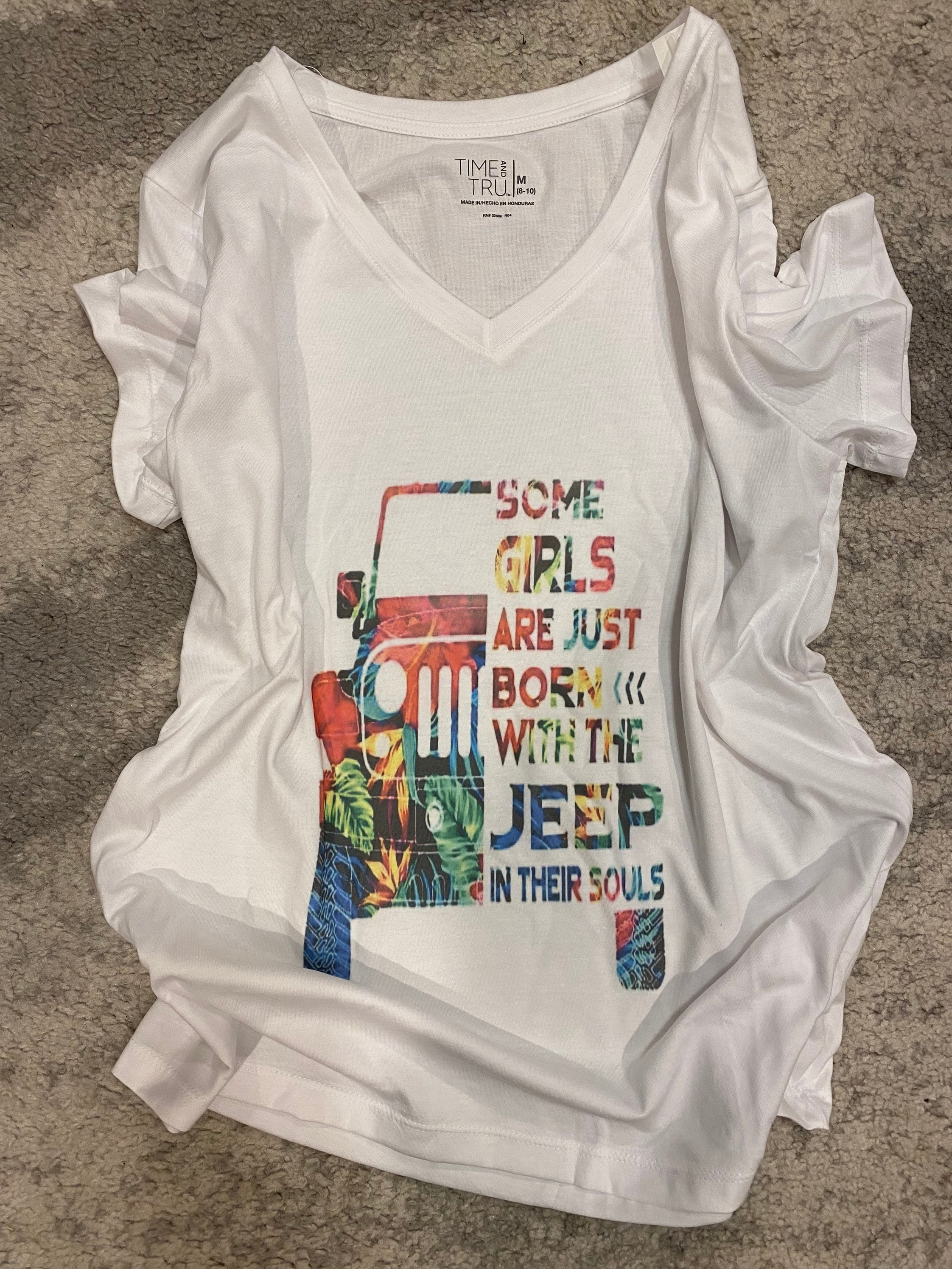 Jeep girl tshirt Etsy