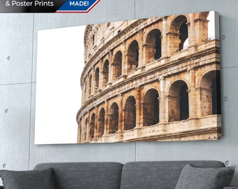 Colosseum Rome Print: Canvas, Metal, or Poster Wall Art