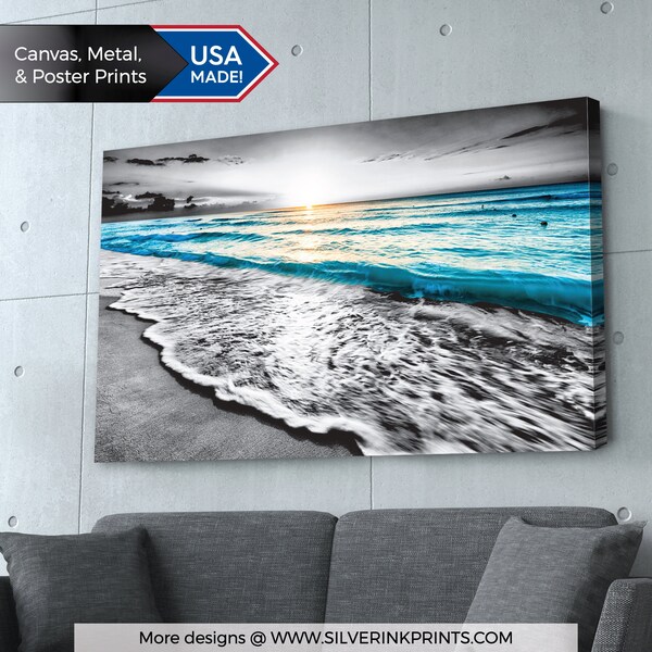 Extra Large Wall Art Beach Etsy