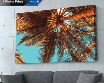 Palm Tree Photography Print: California Beach Wall Art