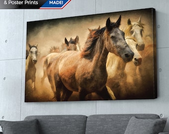 Wild Horse Photography Print: Large Animal Wall Art