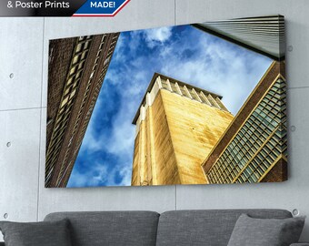 Building Architecture | Abstract Art | Modern Art | Large Wall Art | Canvas, Poster or Metal Print | Living Room Decor | Home Office Art