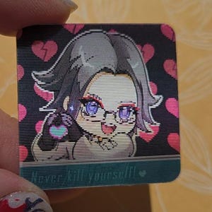PREORDINE DI SETTEMBRE 3,5 cm 100 adesivi lenticolari Eito Aotsuki