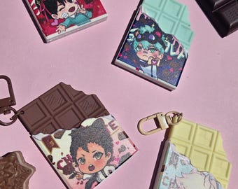 2.8 in Chocolate charms - Danganronpa | Alien Stage