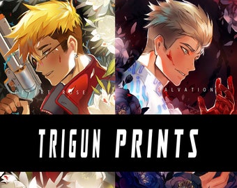 Impresiones de Trigun de 11 x 17 pulgadas