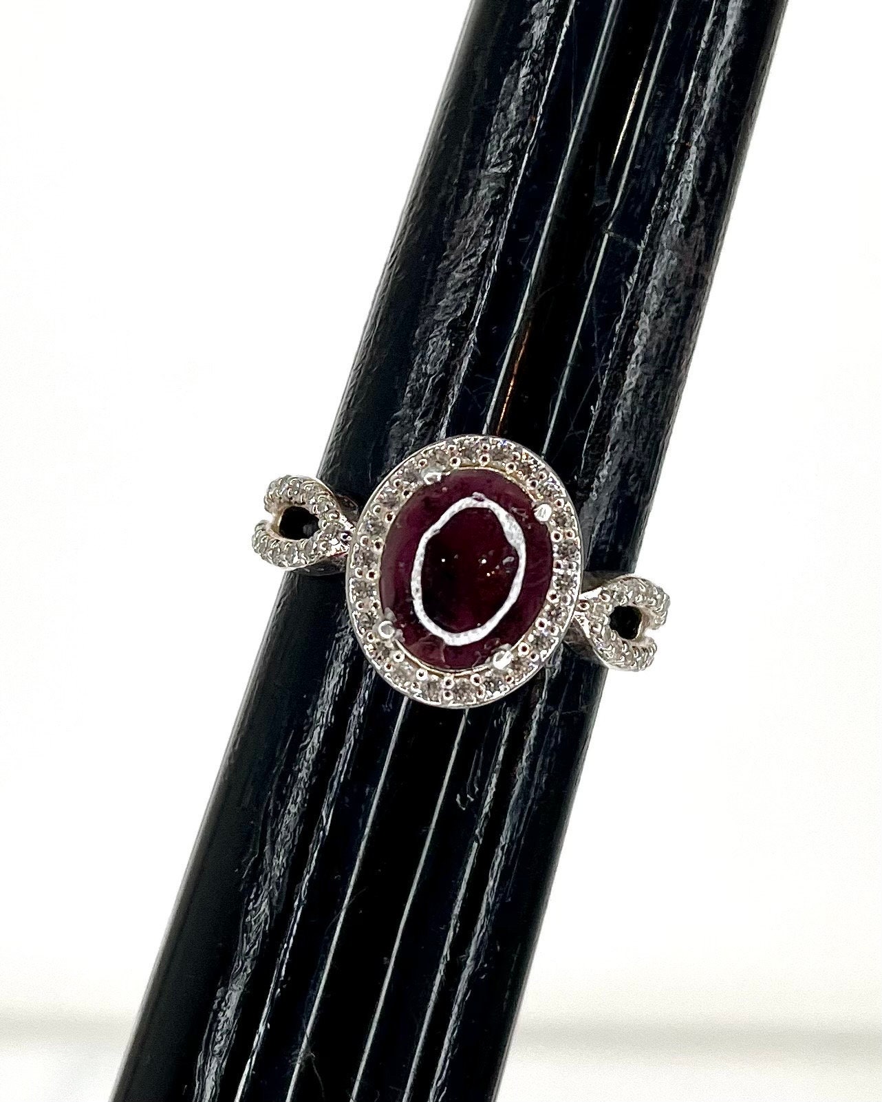 【hana】【片方のみ】agete♡garnet＊・゜charm 2 Pieces, Birth Stone Charm, Nickel Free, K7GA-G, 4x3mm, 16K