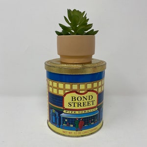 Vintage Pipe Tobacco Tin Bond Street Brand, Vintage Tobacco Tin, Vintage Tobacco Tin