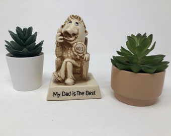 Vintage 1976 Russ Berrie & Co. "My Dad is The Best" No. #9231