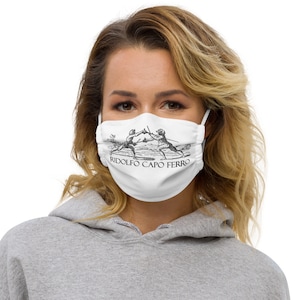 Premium face mask -- Capo Ferro Fight!