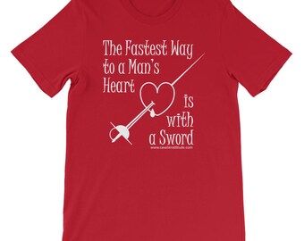 A Man;'s Heart Short-Sleeve Unisex T-Shirt (Dark Colors)