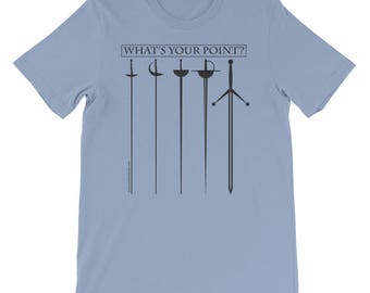 What's Your Point? 2 Short-Sleeve Unisex T-Shirt (Light Colors)