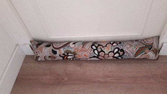 Boudin de porte simple isolant en tissu coton vintage pour - Etsy France