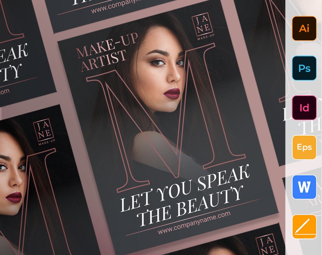 Makeup Artist Flyer Template Free