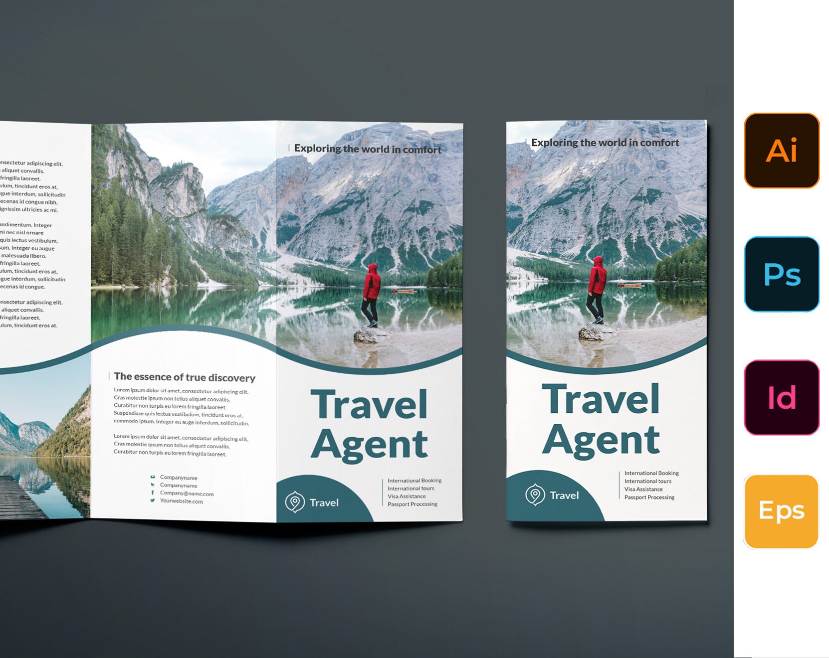 Travel Brochure Design Inspiration