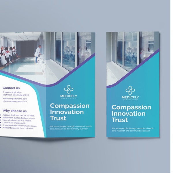 Trifold Brochure Template | Medical Clinic