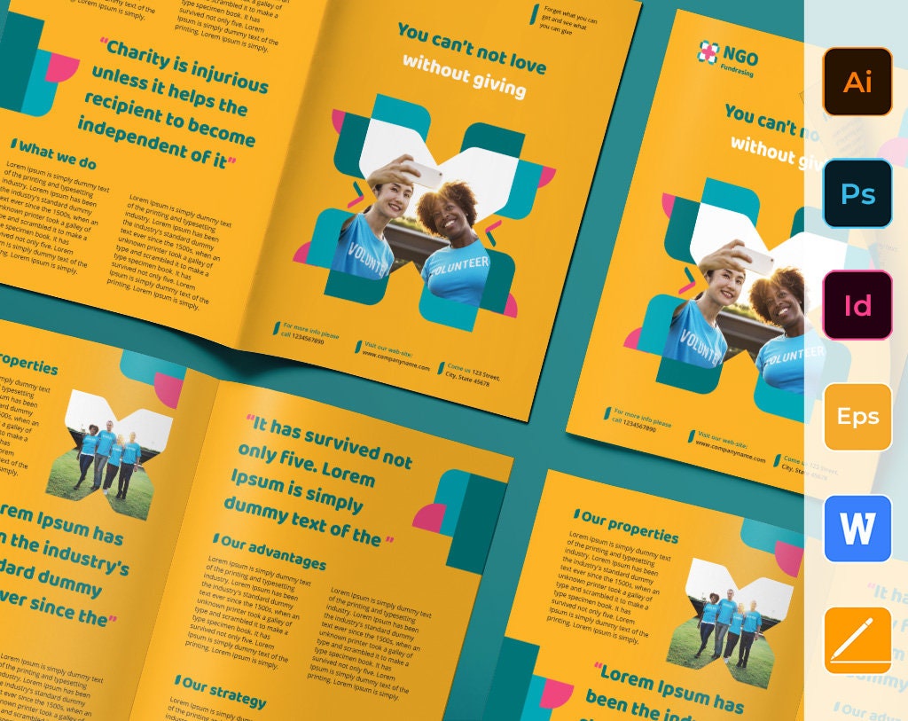 Ngo Brochure Templates