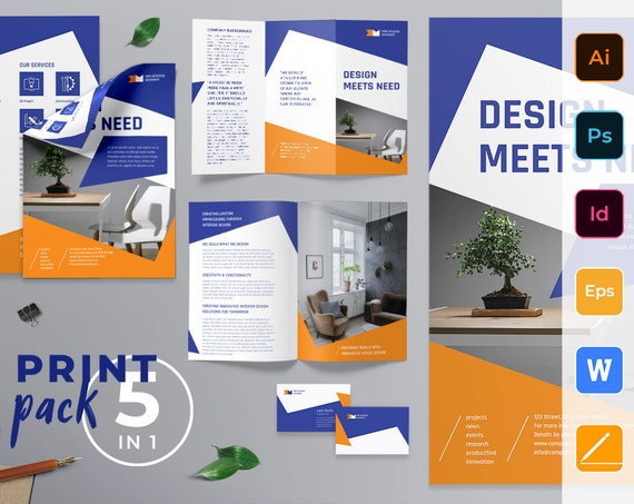 Interior Designer Print Pack Templates Instant Download Etsy