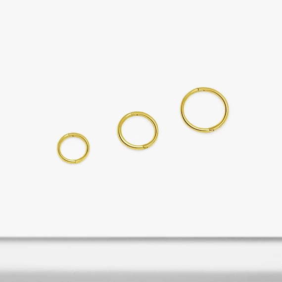 Seamless hoop earrings clearance