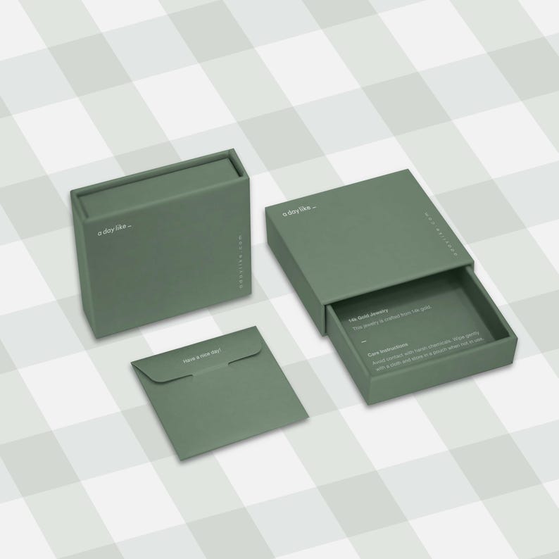 14k Solid Gold Double Bar Thin Threader Earring, Ear Threader, Gold Drop Earring, Delicate Chain Earring, Pull Through Dangling Earring image 5