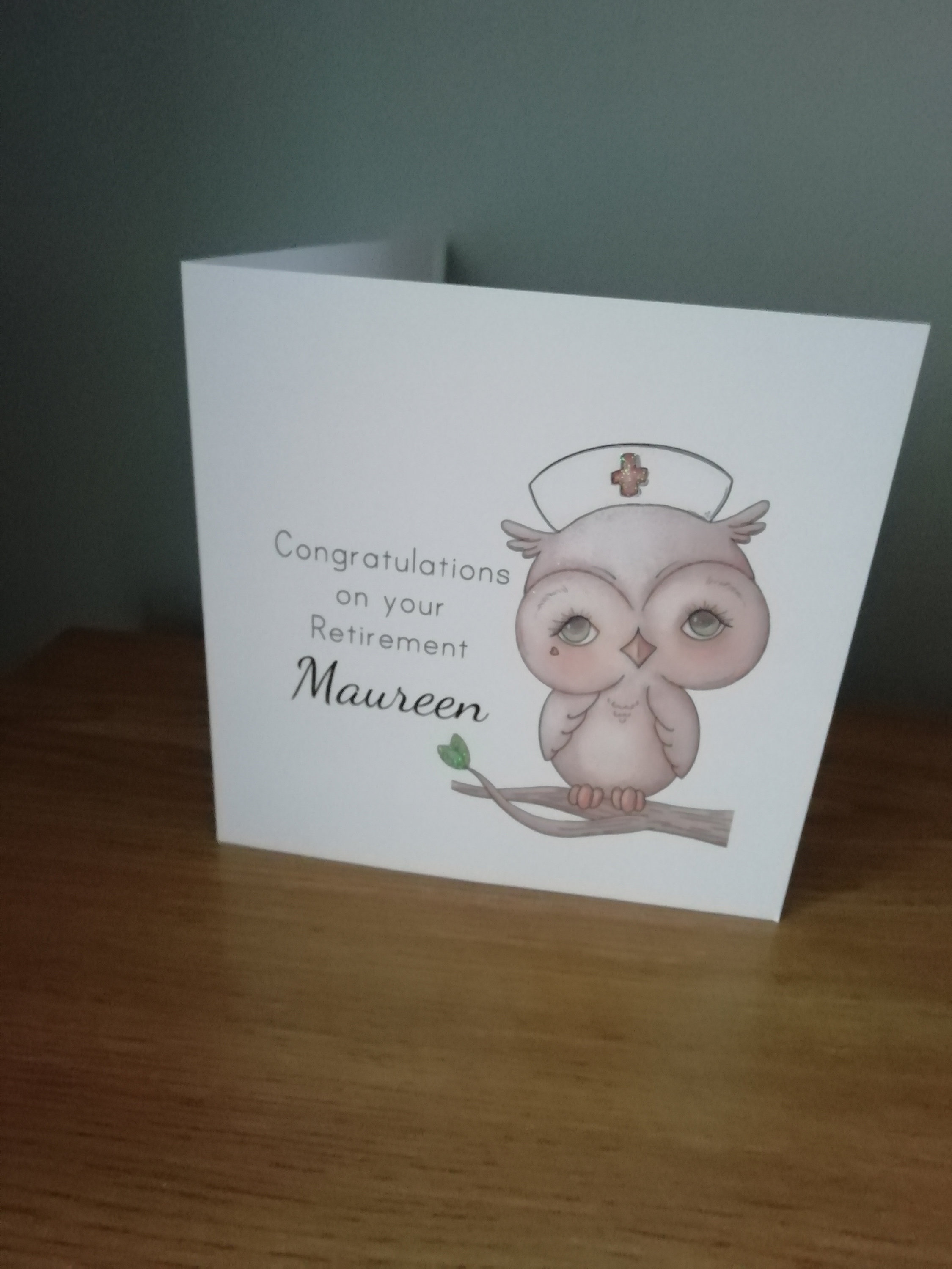 Personalised Retirement Card Doctor Nurse Greetings Special Dr Etsy
