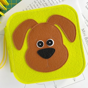 Wzór szycia w formacie PDF, FCM, SVG Animal Mini Book + instrukcje