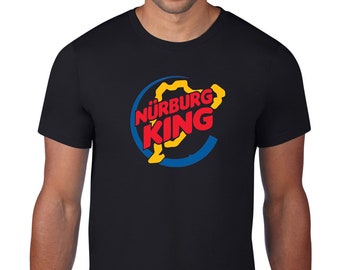 NurburgKing Nurburgring burger king germany race track shirt tshirt men