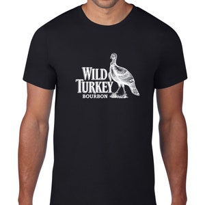 Wild Turkey bourbon whiskey shirt tshirt men