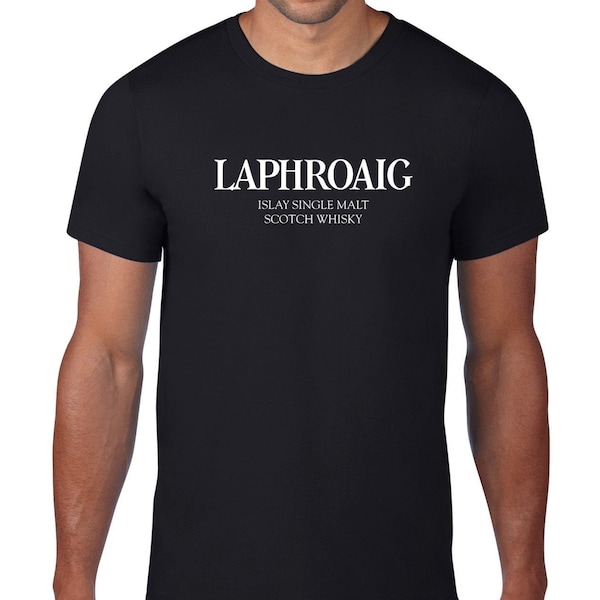 Laphroaig islay single malt scotch shirt tshirt men